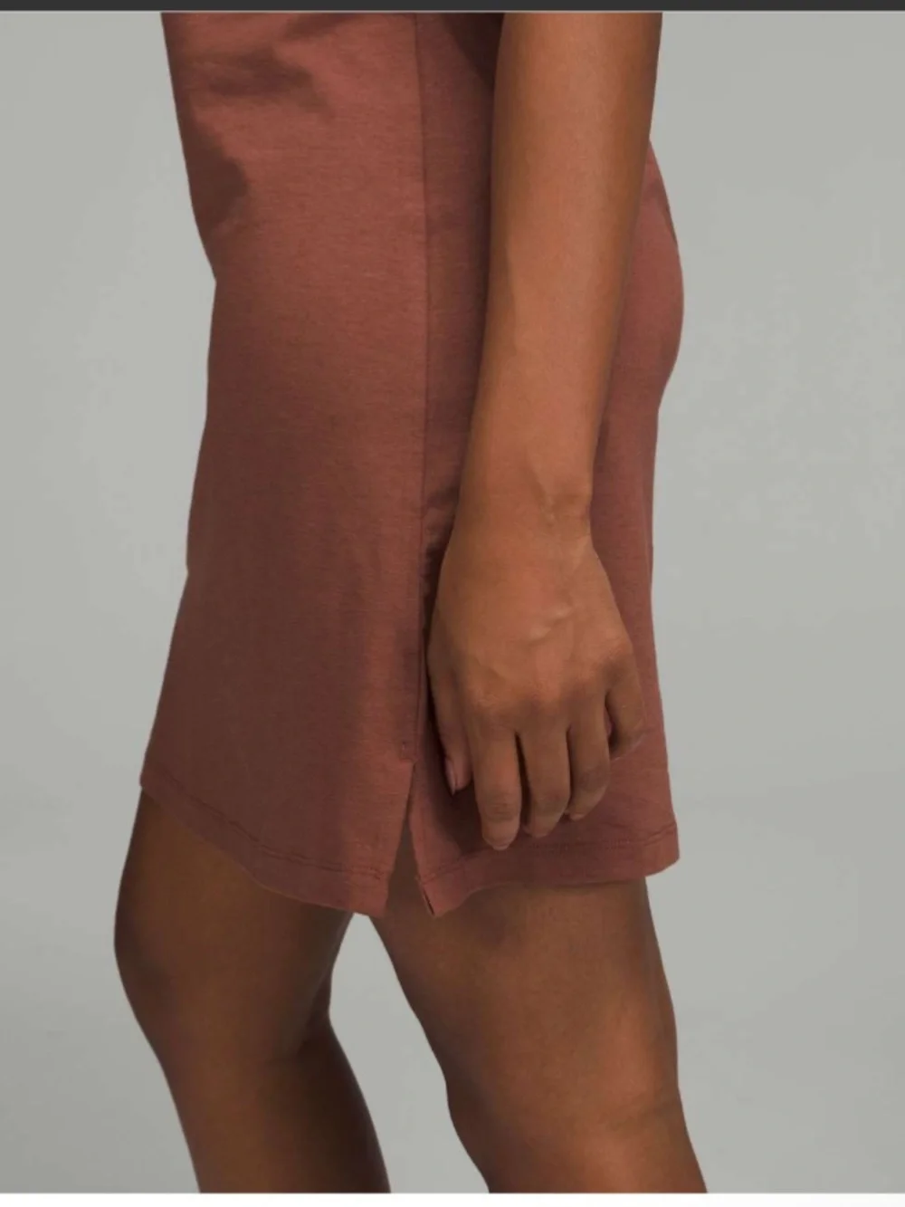 Lululemon Classic-Fit Cotton-Blend Scoop Dress